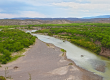Río Bravo, frontera natural entre México y EU