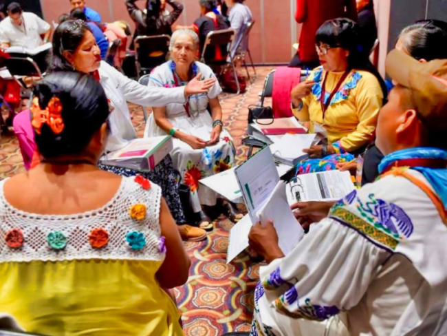 INE recibe propuestas de mujeres indígenas para fortalecer la inclusión en la reforma electoral