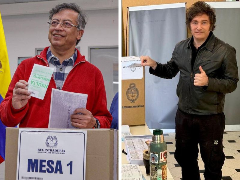 Petro impulsa la consulta del Pacto Histórico; Milei enfrenta desafío electoral en urnas legislativas Petro impulsa la consulta del Pacto Histórico; Milei enfrenta desafío electoral en urnas legislativas