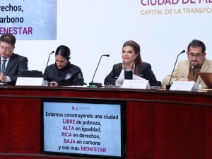 Clara Brugada: 850 mil personas salieron de la pobreza en la CDMX
