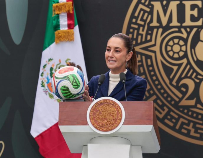 Claudia Sheinbaum “Queremos que la Copa Mundial 2026 sea una fiesta de alegría para todas y todos”