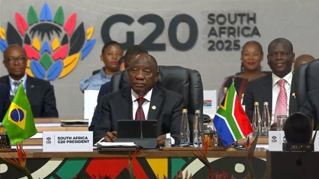 Cumbre G20 Sudáfrica