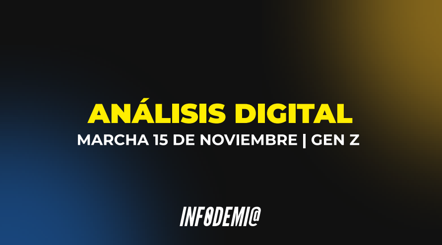 ¿Quiénes convocan la marcha de la Generación Z? Esto dijo Infodemia