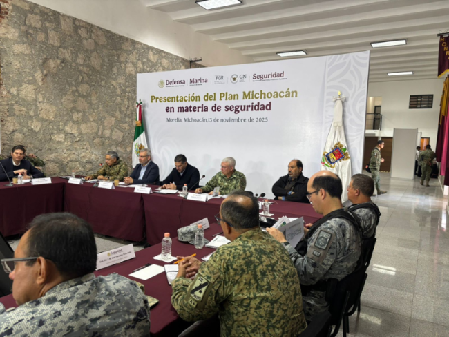 Gobierno federal activa el Operativo Paricutín contra 12 cárteles en Michoacán Gobierno federal activa el Operativo Paricutín contra 12 cárteles en Michoacán
