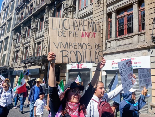 Marcha de la Generación Z