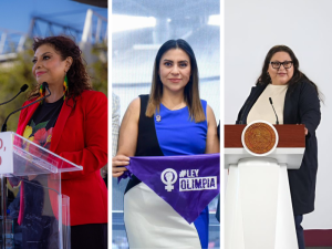 "Si tocan a la presidenta, nos tocan a todas": Legisladoras, funcionarias y activistas respaldan a Claudia Sheinbaum