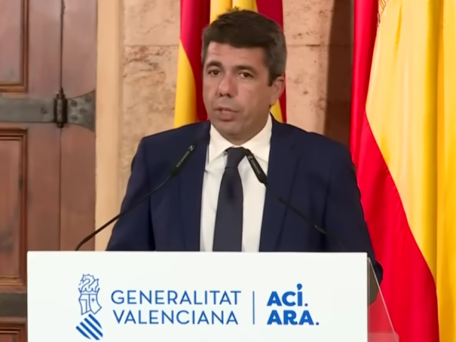 Carlos Mazón renuncia como presidente de la Generalitat Valenciana, a un año de las inundaciones que dejaron 229 muertos Carlos Mazón renuncia como presidente de la Generalitat Valenciana, a un año de las inundaciones que dejaron 229 muertos