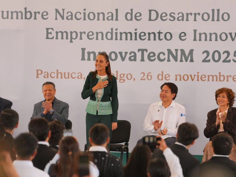 Que México sea una potencia científica y tecnológica Sheinbaum en Cumbre Nacional Desarrollo Tecnológico, Emprendimiento e Innovación