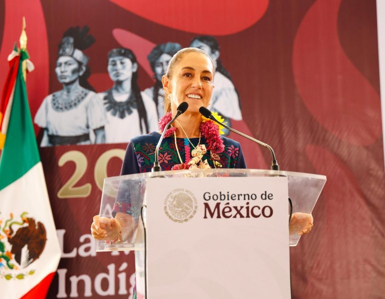 SHEINBAUM MIXTECA OAXACA