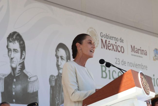 Sheinbaum violencia apoyo extranjero
