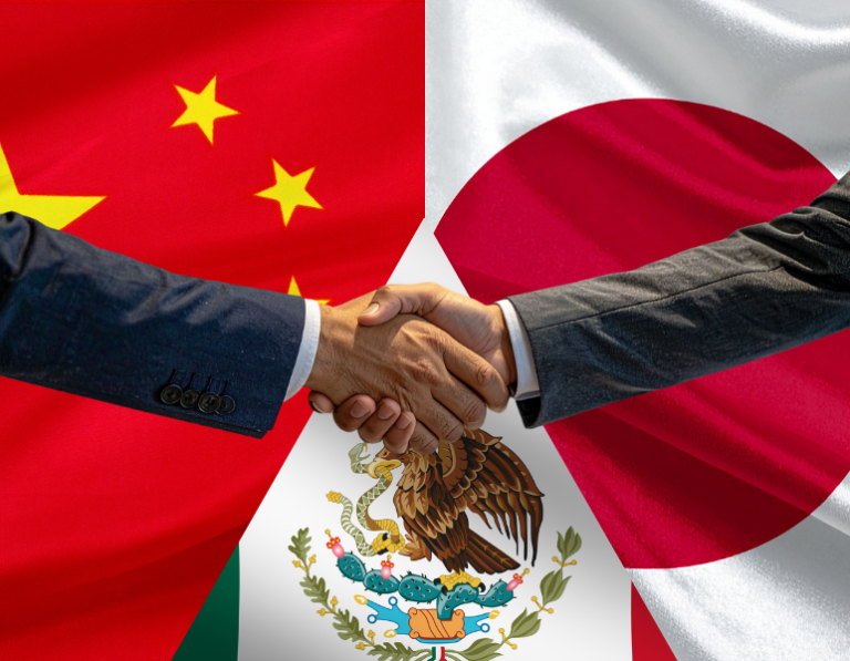 México fortalece su relación comercial con Asia en medio de tensiones entre China y Japón