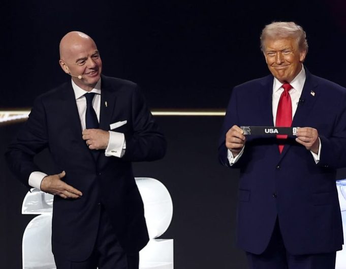 BOLETOS INFANTINO TRUMP