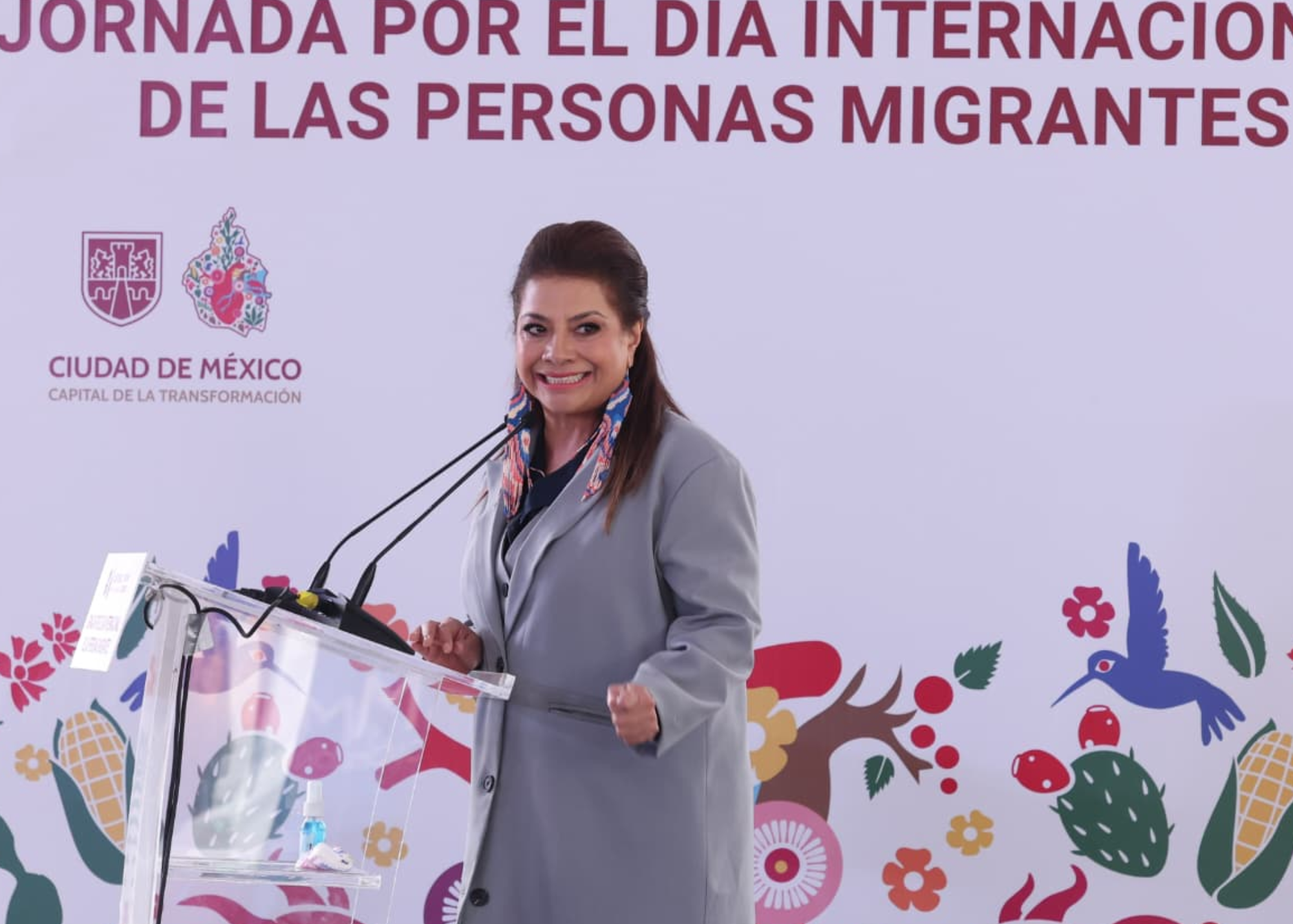 “Migrar es un derecho; ninguna persona es ilegal en el mundo”, afirma Clara Brugada