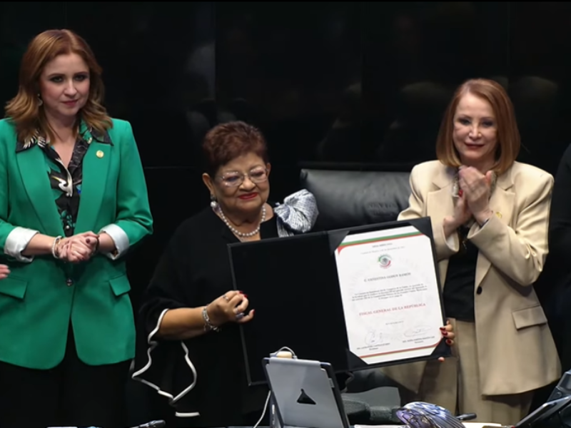 Senado elige a Ernestina Godoy como nueva titular de la FGR Senado elige a Ernestina Godoy como nueva titular de la FGR