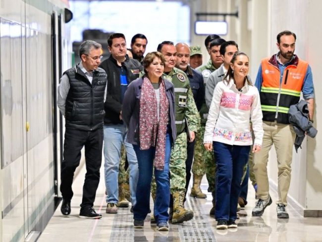Sheinbaum encabeza recorrido de supervisión del Tren Suburbano AIFA–Lechería Sheinbaum encabeza recorrido de supervisión del Tren Suburbano AIFA–Lechería