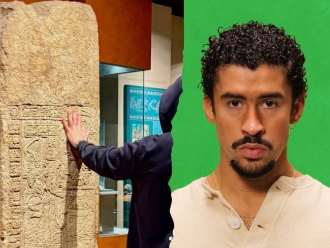 Bad Bunny visitó el Museo Nacional de Antropología e Historia
