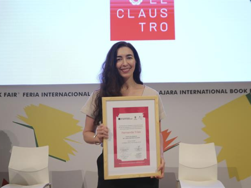 Fernanda Trías gana Fernanda Trías gana
