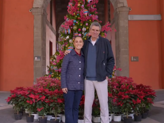 Claudia Sheinbaum envía mensaje de Navidad a las familias mexicanas: esperanza, unidad y fraternidad