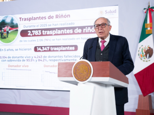 Trasplantes de órganos incrementan en México; 76% se realizan en hospitales públicos