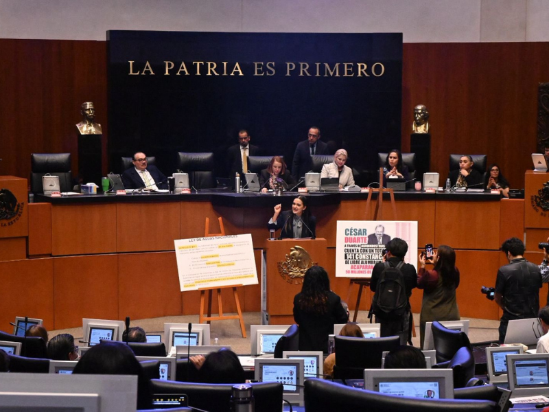 Senado aprueba en lo general y en lo particular la nueva Ley General de Aguas