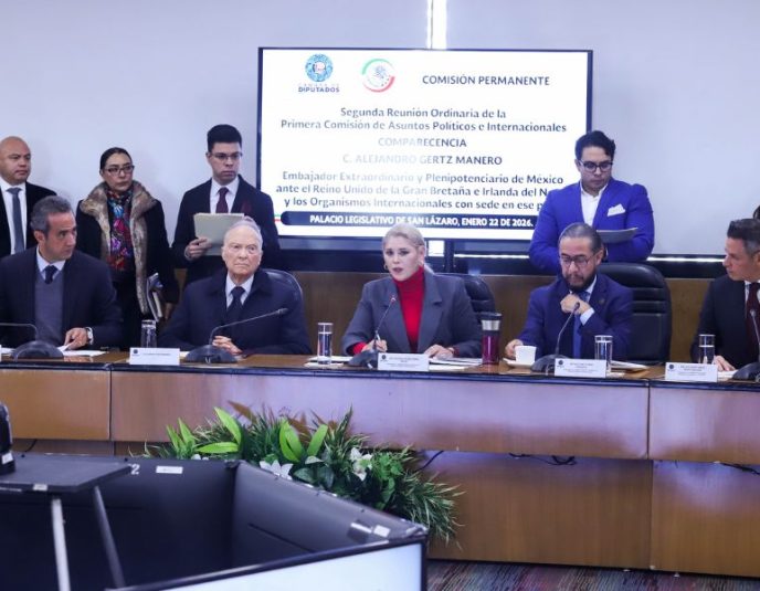 Avanza en comisiones ratificación de Gertz Manero como embajador de México en Reino Unido