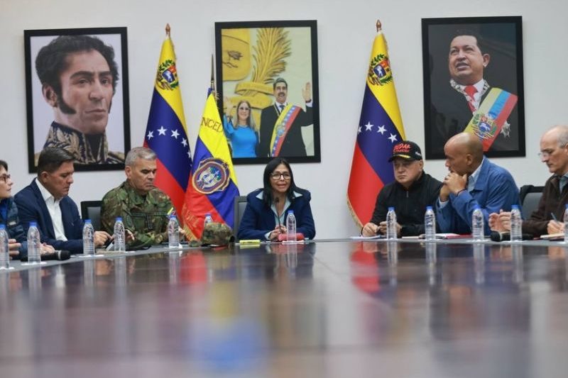 Delcy-Rodriguez- duelo venezuela Estefanía Veloz analiza la situación actual de Venezuela