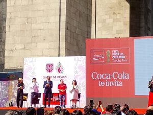 El trofeo de la Copa del Mundo llegará la Utopía de Magdalena Mixhuca Brugada