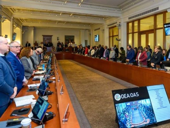México se pronuncia ante ataques a Venezuela en conferencia de la OEA