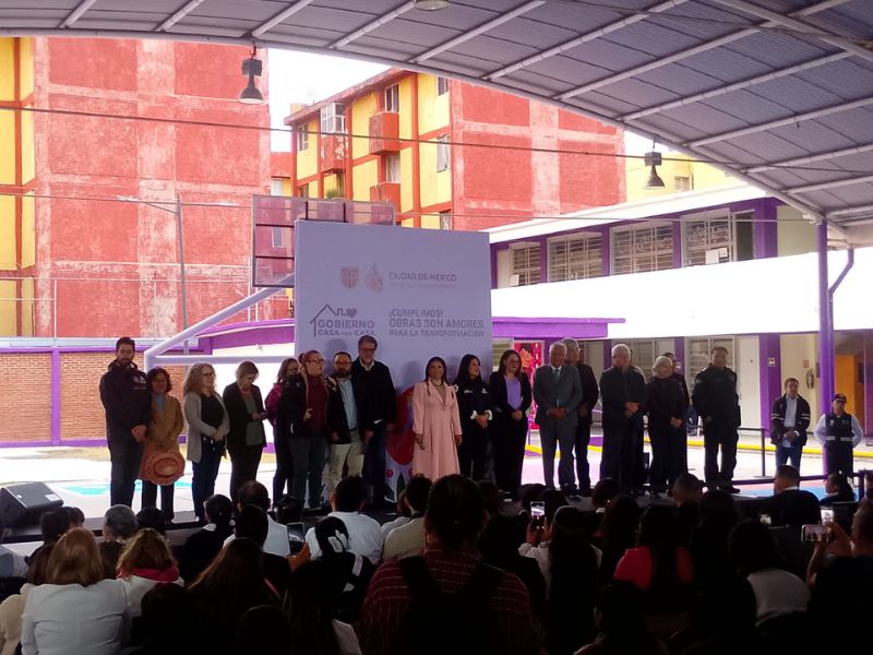 Programa “1, 2, 3 Por mi Escuela” beneficia a 19 escuelas de Agrícola Pantitlán Brugada