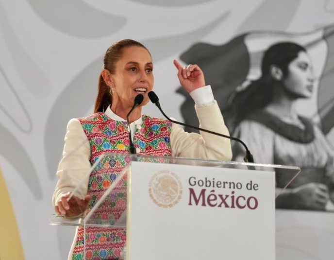 Sheinbaum encabeza entrega de Pensión de Mujeres Bienestar en Puebla