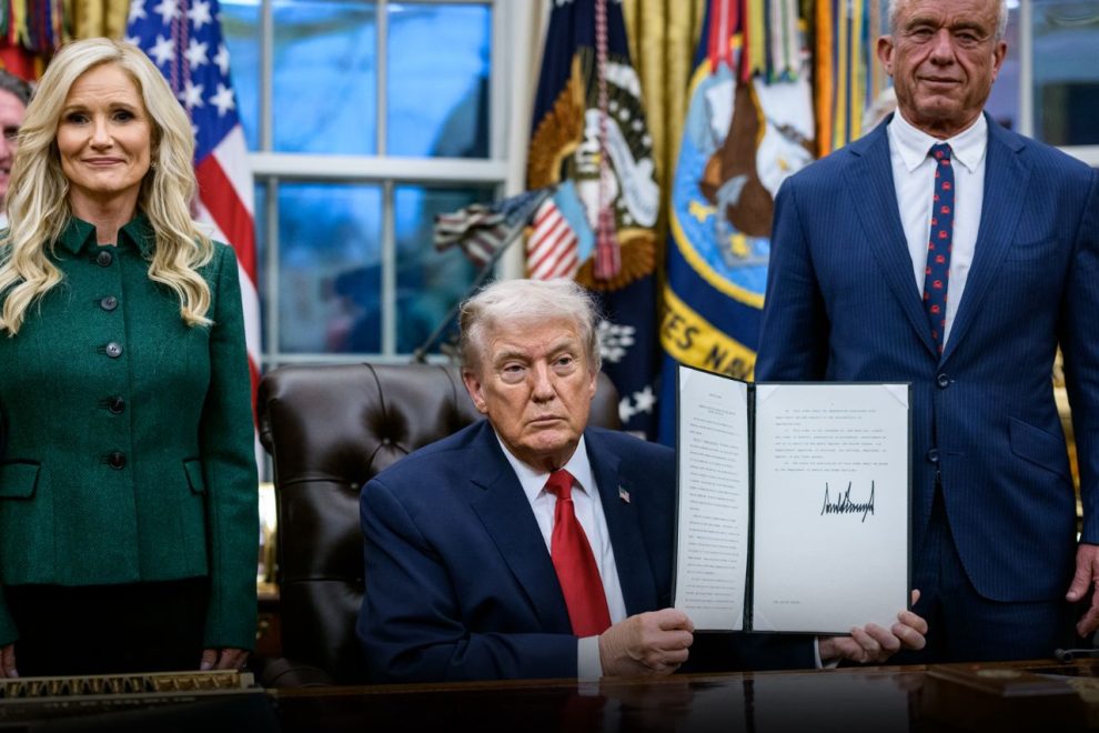 Trump lanza programa antidrogas en EU. Trump lanza programa antidrogas en EU.