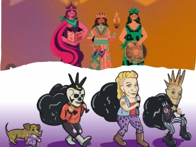 Reyes Magos Punk y Reinas Magas