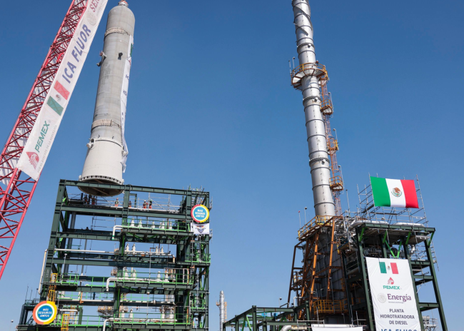 Refinería de Tula alcanza capacidad de 270 mil barriles diarios y refuerza producción nacional de Pemex