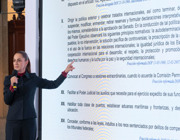 Sheinbaum: la decisión sobre el rumbo de Venezuela corresponde únicamente a su pueblo