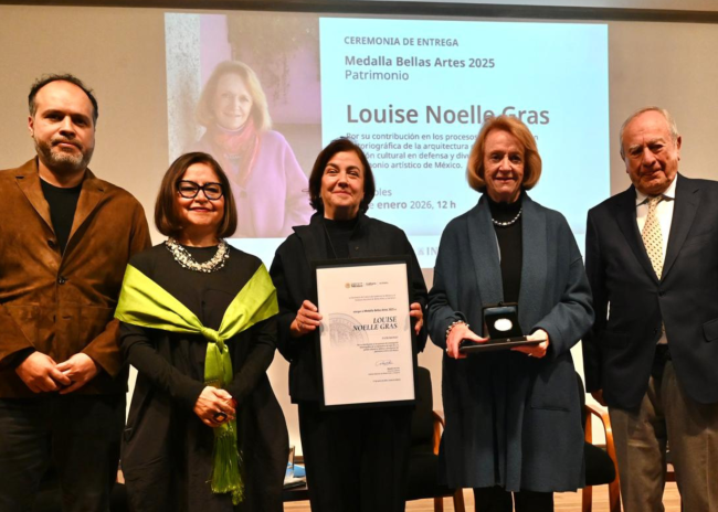 Luis Noel Gras recibe la Medalla Bellas Artes 2025 por su defensa del patrimonio arquitectónico