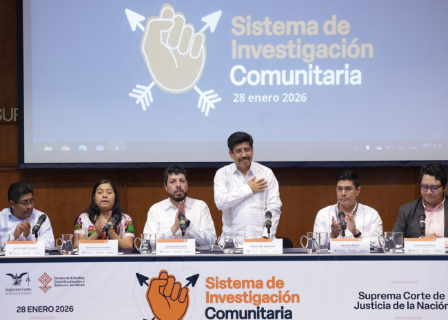 SCJN crea sistema para documentar saberes jurídicos de pueblos indígenas y afromexicanos