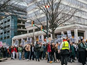 PROTESTA CONTRA EL ICE