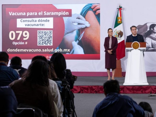 Sarampión en México