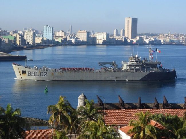 México envía buques a Cuba México envía buques a Cuba