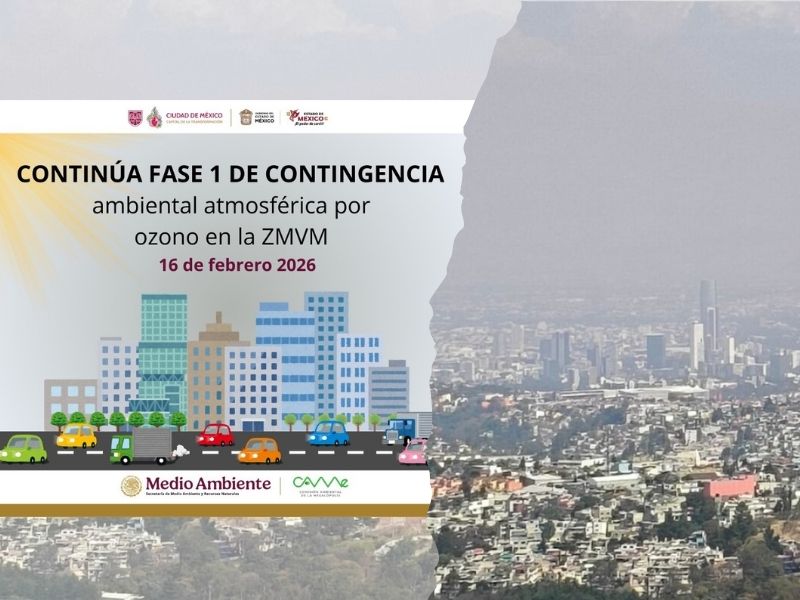 Continúa Fase I la contingencia ambiental