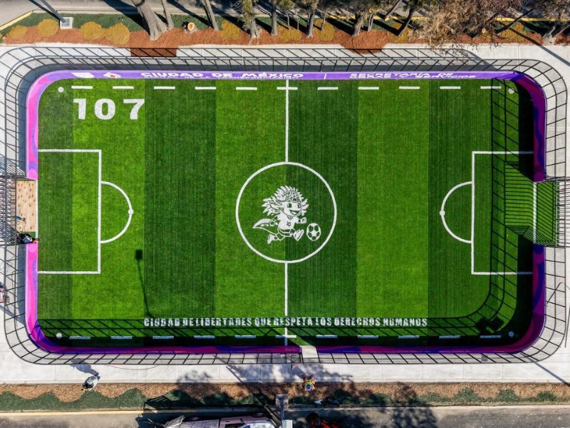 Canchas Iztapalapa Mundial 2026