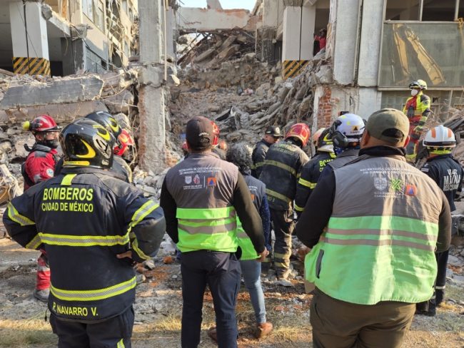 Derrumbe en San Antonio Abad