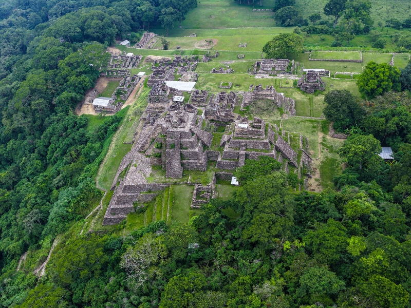 Toniná zona arqueológica