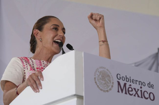 Sheinbaum México paz Sheinbaum México paz