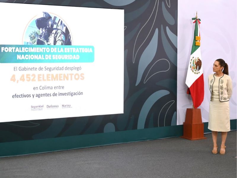 Sheinbaum México Colombia Brasil
