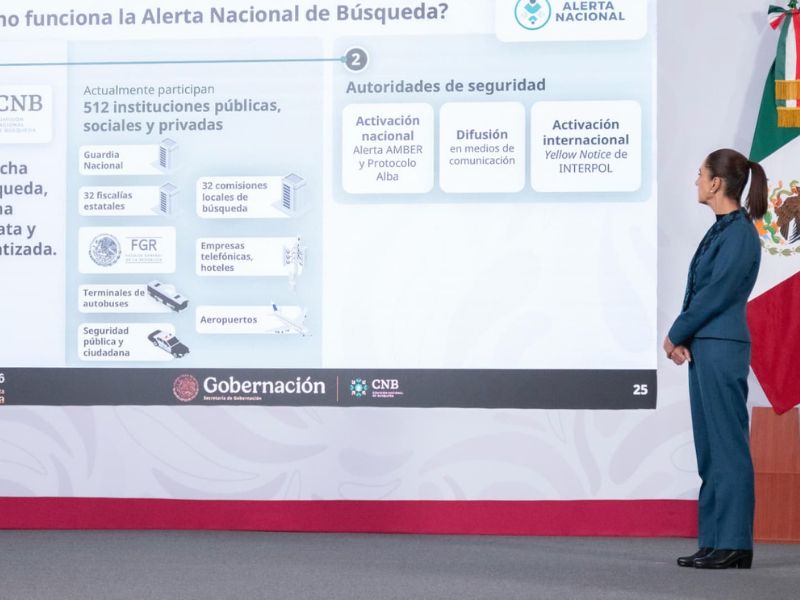 Autoridades federales presentaron avances en la estrategia de búsqueda