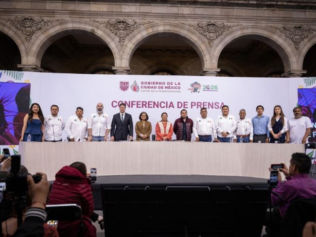 Clara Brugada, encabezó la presentación del operativo para la edición 183 del Viacrucis de Iztapalapa