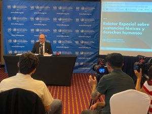 ONU, Visita del Relator Especial