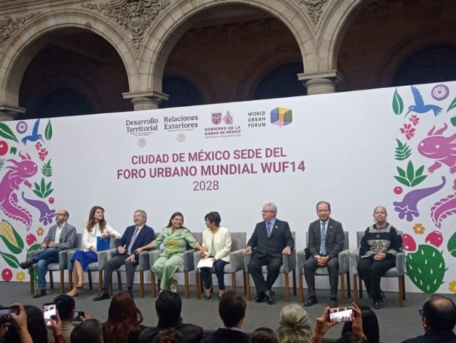 Ciudad de México será sede del Foro urbano mundial 2028