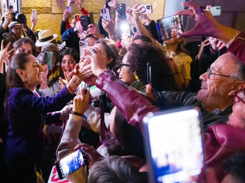 Sheinbaum en Barcelona